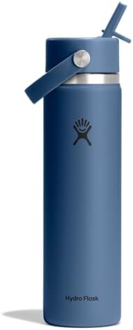 Hydro Flask Water Bottle - Insulated Stainless Steel - Wide Straw...