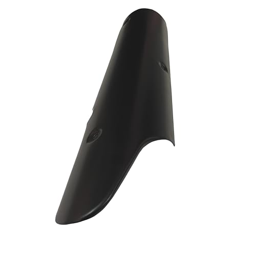 Image of EAZ Sliencer Plate Cover for Royal Enfield Classic Standard Electra (Black, BS6)