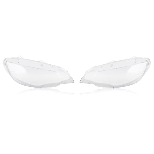 Paire de cache-lentille phare transparent de haute précision pour BMW E71 - 2