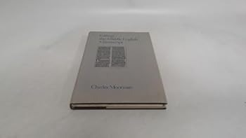 Hardcover Editing the Middle English manuscript Book