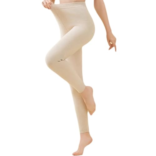 97.2% Cashmere Leggings Womens Thermal Underwear Pants Warm Soft Long Johns for Hiking Skiing
