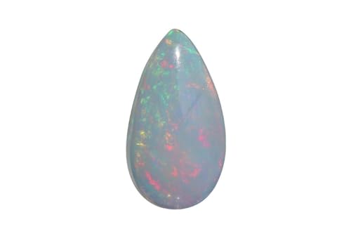 Opale cabochon éthiopienne naturelle poire 2.51 Cts pour création de bijou DIY