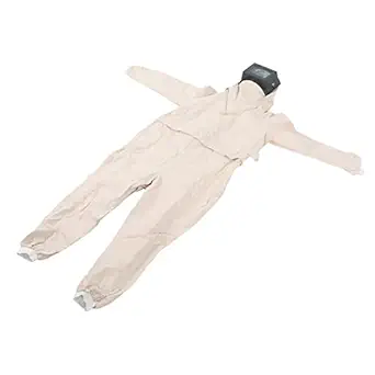 Protective Suit, Comfortable Work Clothing Full Protection Beige for Sand Blasting