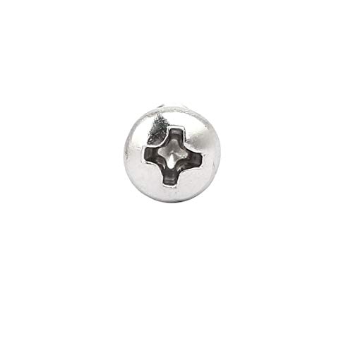 Tornillo autorroscante acero inoxidable M3.5 x 12 mm 50 piezas miniatura 3