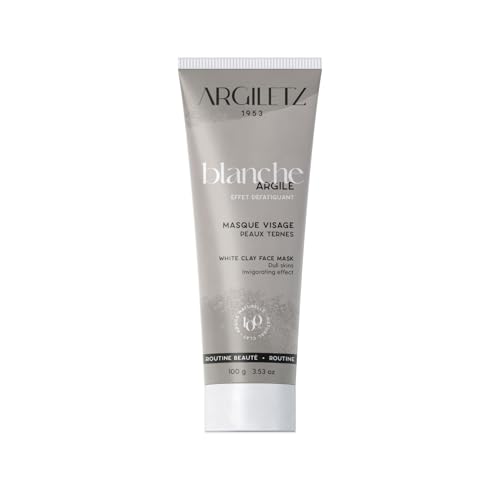 Argiletz 100% Natural White Clay Mask for Dull Complexions 100 Gr by Argiletz