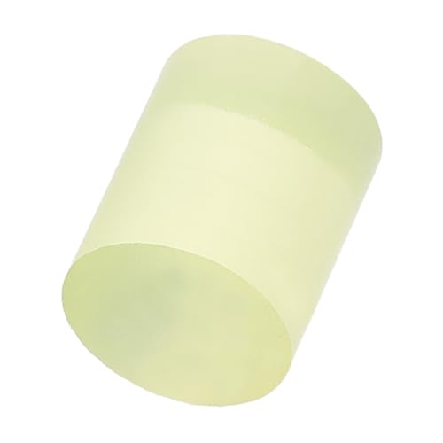 IWOWHERO Crutch Accessories Umbrella Pole Caps Umbrella Tip Caps Crutches Feet Trekking Pole Feet Walking Sticks Tips Trekking Pole Cover Hiking Poles Tip Protector Yellow Polyurethane