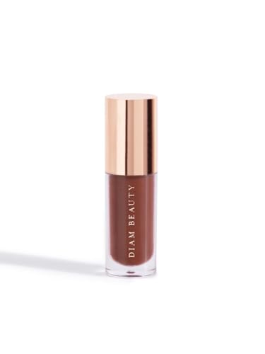 Image of Diam Beauty Love Potion Lip Oil, Lip Gloss for Women - Long Lasting, Natural Organic Lip Makeup, Unique Lip Gloss Formula - (5ml) (Chocolate)