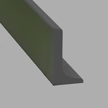 Shower Threshold,Silicone Bathroom Water Stopper Blocker Shower Retaining Strip Water Partition Dry and Wet Separation Flood Barrier Rubber Dam 100cm,Gray