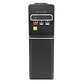 Bottom Loading Water Dispenser - Hot, Cold, & Room Temperature Water Dispenser for 5 Gallon Bottles - Easy Bottle Loading, Safety Lock, Ideal for Home, Office, Kitchen, Dorm & Commercial Use (Black)