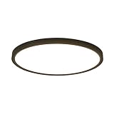Lámpara de araña de techo, Lámpara de techo redonda ultrafina de hierro forjado, lámpara de techo LED empotrada, lámpara de techo ajustable con 3 temperaturas de color, lámparas de decoración de inter