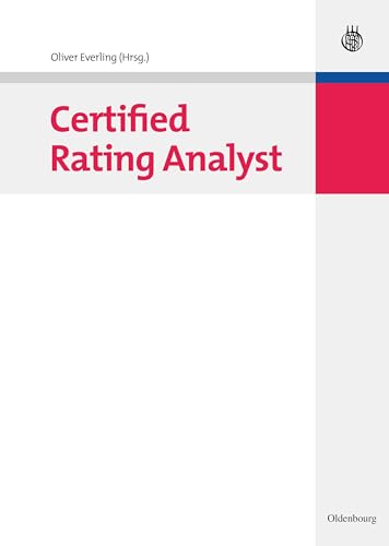 Certified Rating Analyst (German Edition)