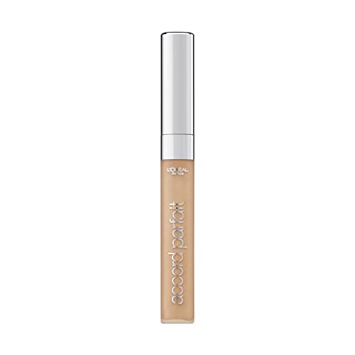 L'Oréal Paris - Soin Correcteur Fluide Accord Parfait - Tous Types de Peaux - Teinte : Beige (4.N) - 6,8 ml