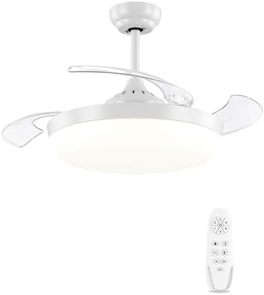 Ventilatore da soffitto silenzioso con luce dimmerabile CCT