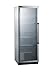 Summit Appliance SCR1401LHCSS Full-Size Commercial Beverage Center with Left Hand Door, Stainless Steel Interior, Frost-Free Operation, Self-Closing Glass Door, Lock and Stainless Steel Cabinet