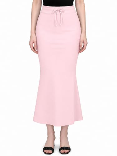 Image of Stretchable Saree Shapewear Petticoat for Women,Skirts for Women,Smooth Curve 4-Way Stretch Fish Cut Peticote Innerwear,Shape Wear Dress for Saree