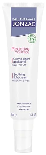 Eau Thermale Jonzac Reactive Control Soothing Light Cream Organic 40Ml