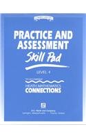 Paperback Practice Assessment Skills 4 (Heath Mathematics Connections/Conexiones) Book