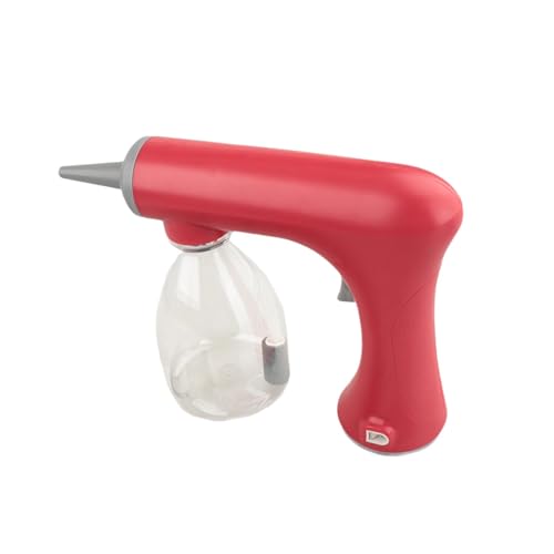 Kokiya Foam Machine Professional Hot Lather Machine Cold and Hot Perm Convenient Reusable Lather Maker Charging for Salon Household, red 300ml
