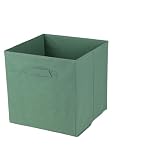 Urban living LE KUBE Cubo de tela no tejida Almendra 31x31cm