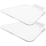 Angoily Bench Grinder Protective Sheet 5.12 Inch Transparent Plastic Shield for Eye Protection and Debris Guard Compatible with Electric Tools