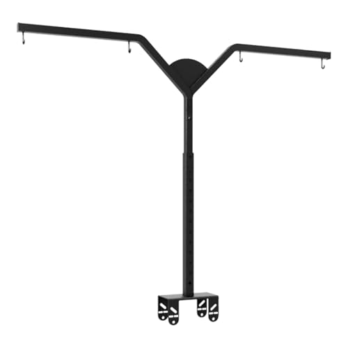 Belwyin Retail Aisle Marker Hanging Sign Holder Bracket for Retail Gondola Store Shelving, Adjustable Height 22