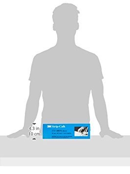 Image of 3M Strip Calk, 08578, 1 ft Strips, Black, Soft Butyl Rubber, Permanent Elasticity, Joint Filling, Trunk Seams, 60 Pack