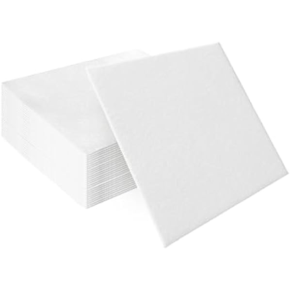 PAW - Airlaid serwetki (40 x 40 cm) I 50 sztuk I jednokolorowe I przypominające tkaninę I elegancka dekoracja stołu I HoReCa I na ważne okazje, takie jak wesela, uroczystości, Boże Narodzenie I