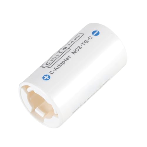 Multipurpose LR6 AA to LR14 C Battery Adapter, Transform Your LR6 Batteries