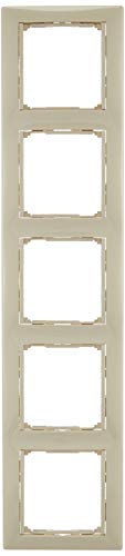 Marco Valena beige de 5 elementos horizontal con acabado plano 2