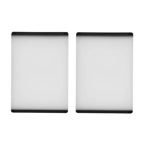 OXO Good Grips Plastic Everyday Cutting Board, Pack of 2