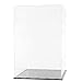 Clear Acrylic Display Case-Assemble Countertop Box for Display-Clear Display Box,Dustproof Protection Showcase for Toy Collectibles (6x6x10inch)