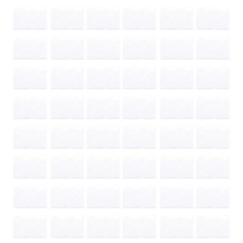 Texvora 250 Paper Envelopes, 6.26 X 4.25 in, White for Cash, Checks, Invoices, Postcards, Housekeeping, Wedding, Business, Party Invitations