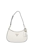 Schultertasche Guess Women Noelle TOP Zip Shoulder Bag, Weiß, One Size