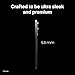 Samsung Galaxy S25 Edge Phone, 512 GB AI Smartphone, Unlocked Android, Night Video, Fast Processor, ProScaler Display, All-Day Battery, 2025, US 1 Yr Manufacturer Warranty, Titanium JetBlack