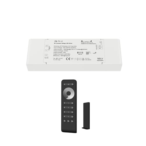 Télécommande 2.4G Variateur LED 12V 75W pilote de LED variable Model J