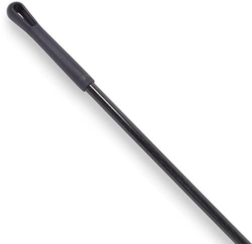 Image of SPARTA 48 inch Fiberglass Replacement Handle with 3 /4 inch Acme Thread Tip, Polyester Veil Reinforced, Hanging Cap, Commercial Cleaning, Black