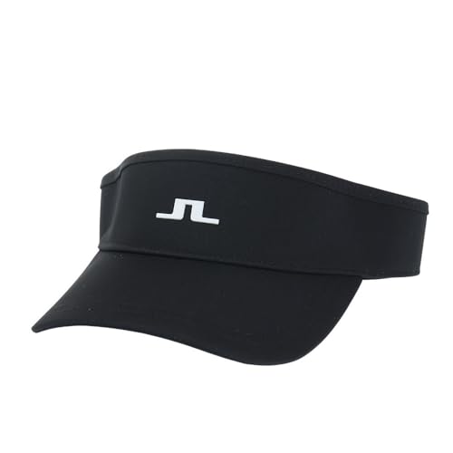 J.LINDEBERG ゴルフ Yaden ロゴバイザー 073-58310-019 （ブラック/Ｆ/Men's）