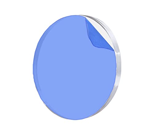 Image of Clear Acrylic Plexiglass Disc Diameter 2 inch - 1 /4 inch Thick Pack of 3