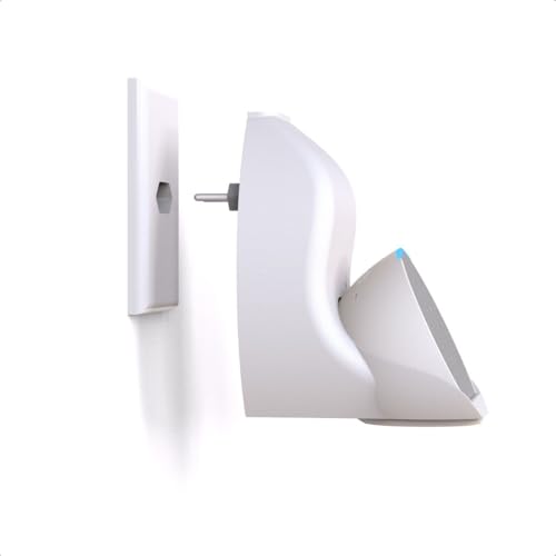 Sculpy Suporte Alexa Echo Eco Pop para Tomada Vertical ou Horizontal