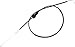 Motion Pro 04-0032 Black Vinyl Throttle Cable