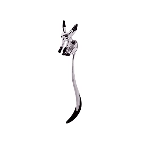 1 Pcs Brass Cute Fox Drop Earrings For Women Girls Copper Alloy Exquisite Ear Student Accessories Jewelry (Platinum Color) #TOP4