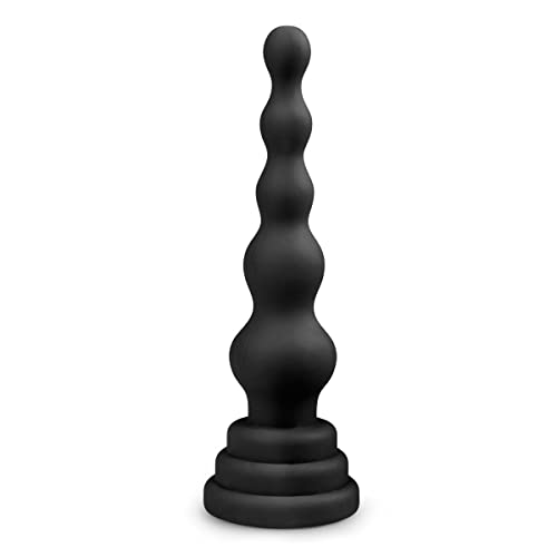 Plug anal graduel conique noir EasyToys pour initiation progressive