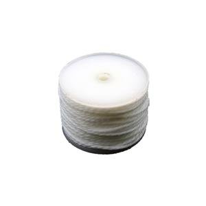 Carrete de hilo encerado blanco C.S. Osborne #413R-W para aguja de coser automática miniatura 1