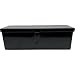 Produktbild G.L.D. Forniture Werkzeugkasten 300x200 H 150mm schwarz glänzend mit Schlosshalter aus gefaltetem Blech, geschweißt und robust für Traktoren