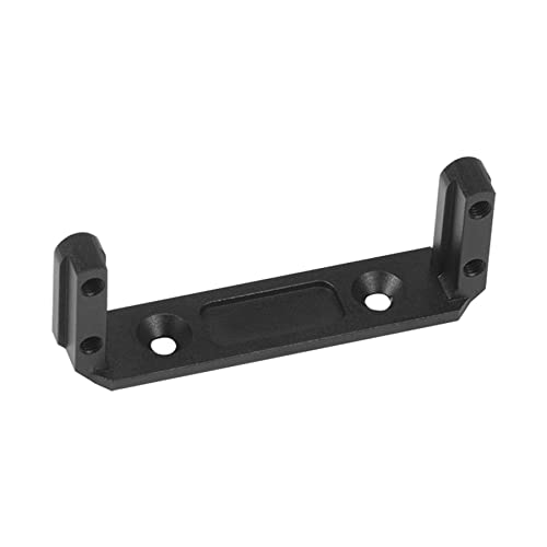 Soporte servo de eje RC 1/10 RC Crawler Capra Axle Servo Mount de aluminio negro 3