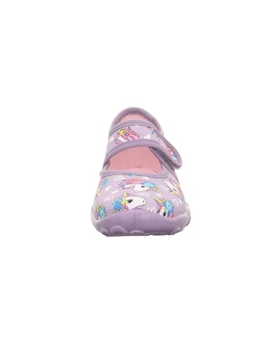 Superfit Mädchen Bonny Hausschuhe, Lila 8530, 25 EU Weit