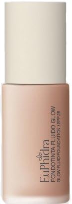 Fond de teint fluide Euphidra FG04 éclat naturel flacon 30 ml avec protection solaire SPF25