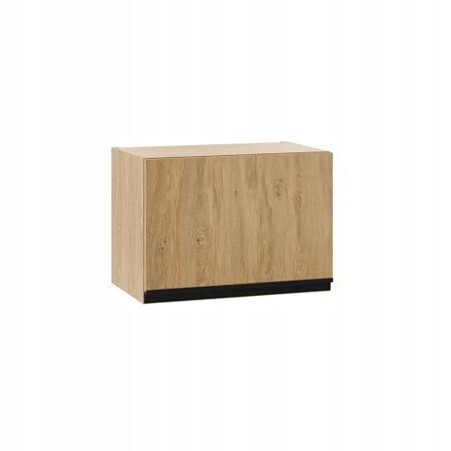Laclar Küchenschrank Hängeschrank 50x30x36 cm mit Gasdruckdämpfer - Oberschrank aus Laminatplatte - TAL Serie - ideal für Dunstabzugshaube - einfacher Selbstaufbau - Steineiche