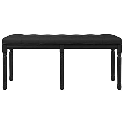 Coavain Banc de rangement moderne en bois massif – Banc à chaussures – Banc rembourré de luxe – Pour chambre à coucher – Canapé – Repose-pieds – Noir – 110 x 40 x 49 cm - Les Beatles, Paul McCartney, John Lennon, RIngo Starr, George Harrison Coavain Banc de rangement moderne en bois massif - Banc à chaussures - Banc rembourré de luxe - Pour chambre à coucher - Canapé - Repose-pieds - Noir - 110 x 40 x 49 cm – Image 5