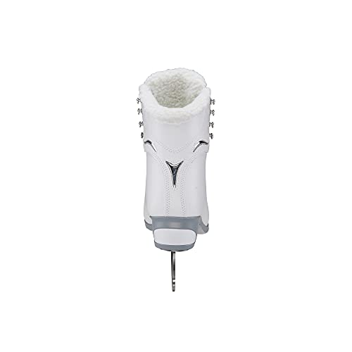 Jackson Ultima Softskate Womens/Girls Figure Ice Skates Color: White/Fleece Size: 3 Misses #TOP7